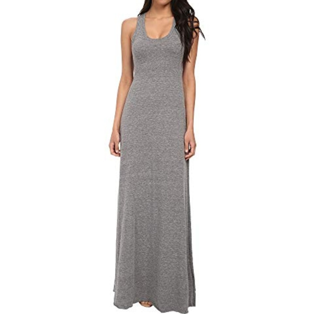 Alternative Apparel Gray Maxi Dress